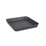 loft urban soucoupe carrée 28cm anthracite